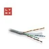 LYNX UTP kabelis, Cat6, PVC (Eca), varinis, skirtas naudoti viduje, pilkas, dėžutė 305m