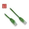 LYNX UTP jungiamasis kabelis Cat5e, PVC, CCA, 0,3 m, žalias (pakuotėje 10 vnt.)