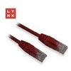 LYNX UTP jungiamasis kabelis Cat5e, PVC, CCA, 7m, raudonas