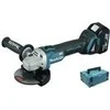 Makita DGA506RTJ Akumuliatorinis kampinis šlifuoklis, 18 V, ø125mm, 2X5,0Ah, 8500 min-1, MAKPACK