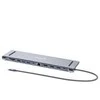Manhattan MH 190305 11 viename USB (3.2) tipo C prijungimo stotis su trigubu monitoriumi, kelių prievadų