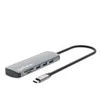 Šakotuvas Manhattan 190459 Doko stotelė Laidinis USB 3.2 Gen 1 (3.1 Gen 1) Type-C Pilka