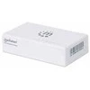 Šakotuvas „Manhattan Fast Ethernet“ biuro jungiklis, 5 prievadų, kompaktiškas, plastikinis, 560672