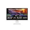 Monitorius LG | 32U850SA-W | 32 " | IPS | 16:9 | 60 Hz | 5 ms | 3840 x 2160 pikselių | 400 cd/m² | HDMI jungtys quantity 2 | Baltas