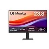 Monitorius LG MT VA LCD LED 23.8" 24U421A - VA panelė, 1920x1080, lenktas, 100 Hz, USB-C, HDMI