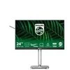 Mmd monitoriai Ekranai PHILIPS 24B2G5301/00 Monitorius 23.8 colio 1920x1080 100Hz HDMI DP USB tamsus pilkas