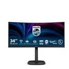 Monitorius Philips | 34B2U3600C/00 | 34 " | VA | 21:9 | 60 Hz | 4 ms | 3440 x 1440 pikselių | 300 cd/m² | HDMI jungtys quantity 1 | Juodas
