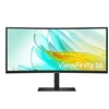 Monitorius #SAMSUNG MT LED LCD 34" LS34C652UEUXEN - VA, 3440×1440, 100hz, 4ms, DP, HDMI, USB-C, prohnutý 1000R