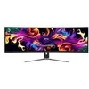 Žaidimų monitorius MSI MPG 491CQP, 49" DQHD (5120x1440) QD-OLED lenktas, 32:9, 1800R, 144Hz, 0.03ms, HDR, USB-C