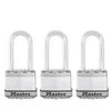 Drėkintuvas Master Lock Titano spyna - Excell - 45 mm (3 vnt. / blisteryje)