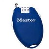 Master Lock Masterlock Universali ergonomiška trosinė spyna su 3 skaičių užraktu, 0,7m (Dydis: Juoda)