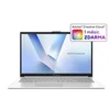 Nešiojamas kompiuteris ASUS NTB Vivobook Go 15 (E1504TA-BQ163W), N150, 15.6" FHD, 8GB, 128GB UFS, UHD, W11 Home, Cool Sidabrinis
