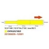 Niimbot RXL12.5*109-65 Gelton termo etiketės