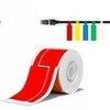 Niimbot kabelių etiketės T 25x76mm 200vnt raudonos B21, B21S, B3, B1S