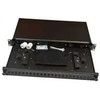 Oem Ištraukiama optinė vonia 1U, 24x SC simplex (24x LC duplex, 24x E2000) su kasete 24 suvirinimo siūlėms, juoda