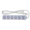 Oem 6x230V ilginimo laidas UPS (IEC320-C14), 2m