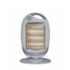 Orava HO-82 halogeninis šildytuvas, 1200 W, 3 lygiai, osciliacija, 18 m2, nešiojimo rankena, pilka