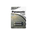 Panasonic šarminė baterija LR03EPS/2BP Everyday Power (Lizdinė plokštelė 2 vnt.)