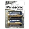 Panasonic šarminis akumuliatorius LR20EPS/2BP Everyday Power (Lizdinė plokštelė 2 vnt.)