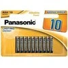 Panasonic Jednorazowa alkaliczna baterie AAA, 10-pack