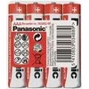 Akumuliatorius Panasonic PANASONIC Zinkouhlíkové baterie Raudona Zinc R03RZ/4P AAA 1,5V (shrink 4ks)