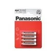 Baterija - Panasonic AAA Cinko Anglies 1.5V 4-vnt.