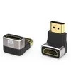 PREMIUMCORD Adaptér spojka 8K HDMI A - HDMI A, F/M, zahnutá do pravého úhlu 90°