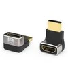 PREMIUMCORD Adaptér spojka 8K HDMI A - HDMI A, F/M, zahnutá do pravého úhlu 90°