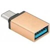PremiumCord PREMIUMCORD Adaptér USB 3.1 C/male - USB 3.0 A/female, zlatý, OTG