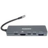 HUB USB PremiumCord PremiumCord Adaptér USB-C na 4K@60Hz HDMI + 10G USB3.2 A + 10G 2x USB-C + PD