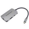 Premiumcord USB-C to HDMI + RJ45 + PD adapter, aluminum case