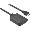 „PremiumCord“ HDMI 2.0 mini skirstytuvas, 1-2 „Pigtail“ tipo, 4Kx2K@60Hz, HDCP2.2 skaleris