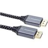 PremiumCord PREMIUMCORD laidas DisplayPort 1.4 kabelis, tvirtas laidas, paauksuotos jungtys, 1 m