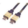 Kabelis PremiumCord HDMI - HDMI 5m auksas (kphdm2q5)