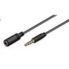 „Premiumcord“ kabelio lizdas 3,5 mm 4 kontaktų M/F 1 m, skirtas Apple iPhone, iPad, iPod