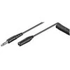 Premiumcord Kabelis Goobay Jack 6.3mm - Jack 6.3mm 5m juoda (50016)