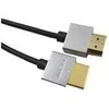 Kabelis PremiumCord Kabelis Slim HDMI kabelis, 1m, High Speed + Ethernet (v1.4), złocone złącza