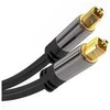 PremiumCord Kabelis Toslink M/M, OD: 6mm, Auksinis dizainas 5m