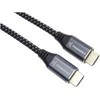 PREMIUMCORD Cable Ultra HDMI 2.1 High Speed+ Ethernet kabelis 8K@60Hz, paauksuotos jungtys, 5m