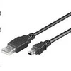 USB kabelis PremiumCord USB-A - miniUSB 2 m Juoda (ku2m2a)