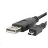 USB kabelis PremiumCord USB-A - miniUSB 2 m Juoda (ku2m2d)