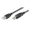 USB kabelis PremiumCord USB-A - USB-B 5 m Juodas (ku2ab5Bk)