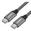 Kabelis USB PremiumCord USB-C - USB-C 1 m Juodas (ku31ct1)
