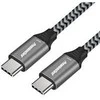 „Premiumcord“ USB-C laidas (USB 3.2 GEN 2, 3A, 60 W, 20 Gbit/s) medvilnės pynė, 2m