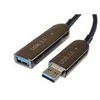 „PremiumCord“ USB 3.0 + 2.0 prailginimo optinis AOC kabelis, A/kištukas - A/lizdas, 20 m