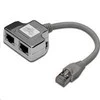 „PremiumCord“ modulinis RJ45 2 prievadų 10/100Base-T