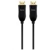 PREMIUMCORD optinis DisplayPort 1.4 jungiamasis kabelis M/M, paauksuotos jungtys. 30 m