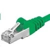 PREMIUMCORD Patch kabelis CAT6a S-FTP, RJ45-RJ45, AWG 26/7 3m žalia