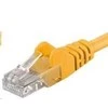 PremiumCord PREMUMCORD Lovos kabelis UTP RJ45 -RJ45 cat5E 1.5m žlutà