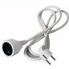 PremiumCord PREMIUMCORD prailginimo laidas 230V 1m, 1 lizdas (V/M) balta